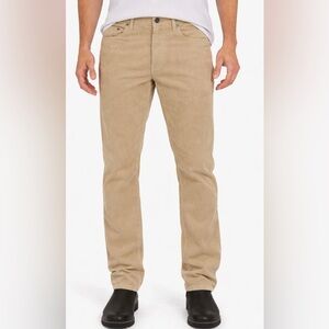 Chaps Ralph Lauren Corduroy Dress Pants Men's Size 40x32 Straight Fit Khaki